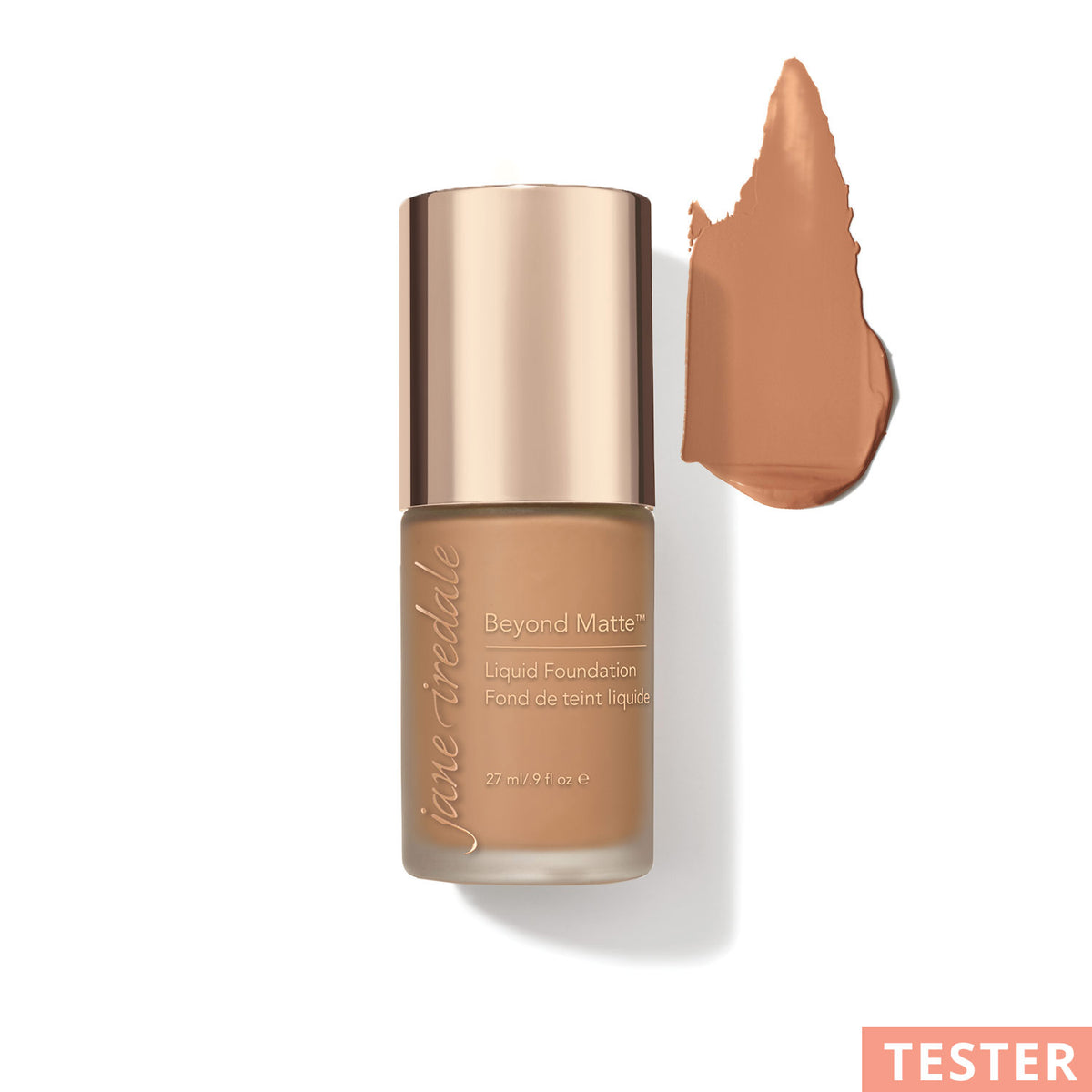 jane iredale - Beyond Matte Liquid Foundation - M11 - TESTER - Flüssige Foundation - jane iredale Mineral Make-up - Care Concept Onlineshop - Vertrieb für Premium Wirkstoffkosmetik