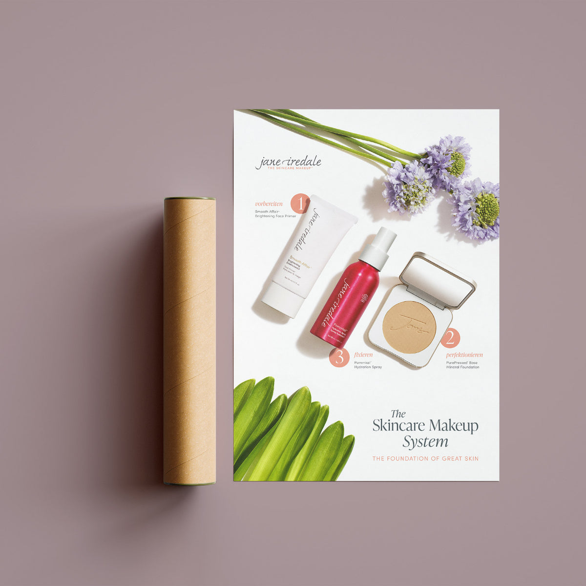 Care Concept Onlineshop - jane iredale - Werbemittel Poster