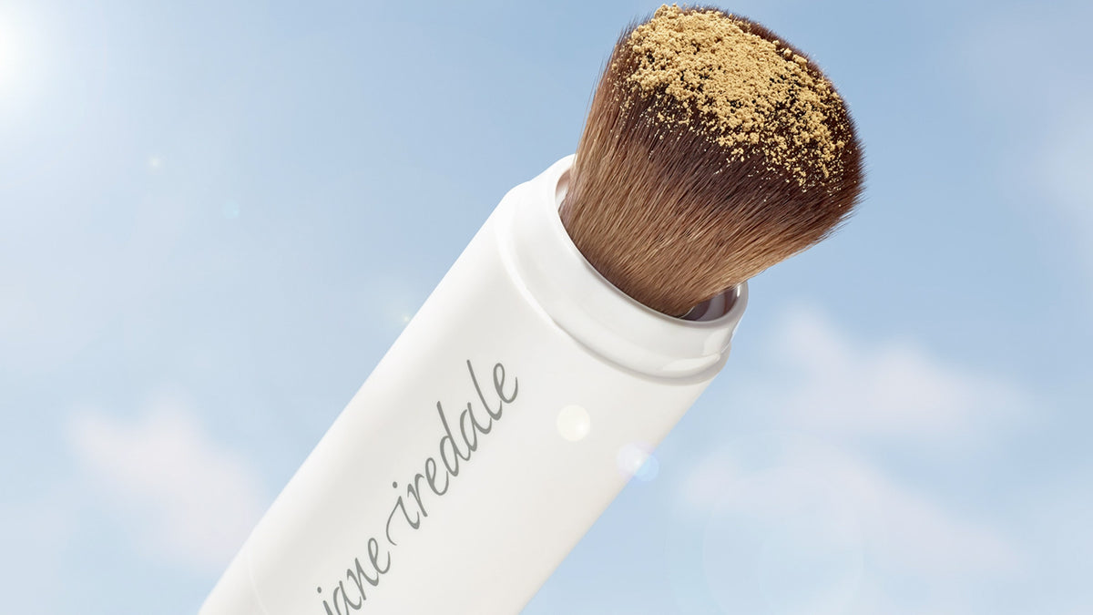 jane iredale - Powder-Me SPF Brush - Translucent - 1er Refill - TESTER - Nachfüllbarer Make-up Pinsel - jane iredale Mineral Make-up - Care Concept Onlineshop - Vertrieb für Premium Wirkstoffkosmetik